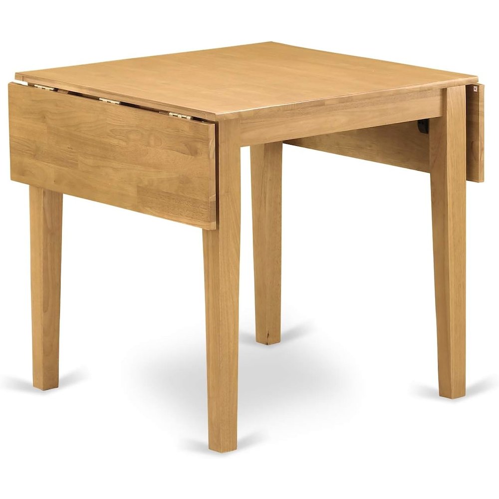 Solid Wood Drop Leaf Kitchen Table and Chairs for Small Dining Spaces