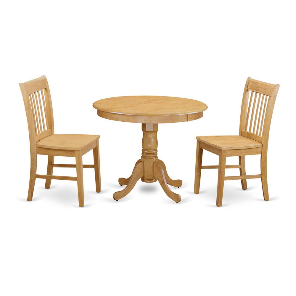 3  Pc  Dining  room  set  -  small  Kitchen  Table  and  2  Dining  chair