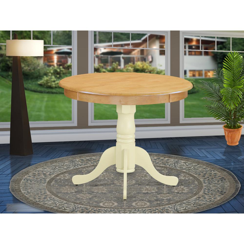 Dining Table Oak & Buttermilk, ANT-OMK-TP