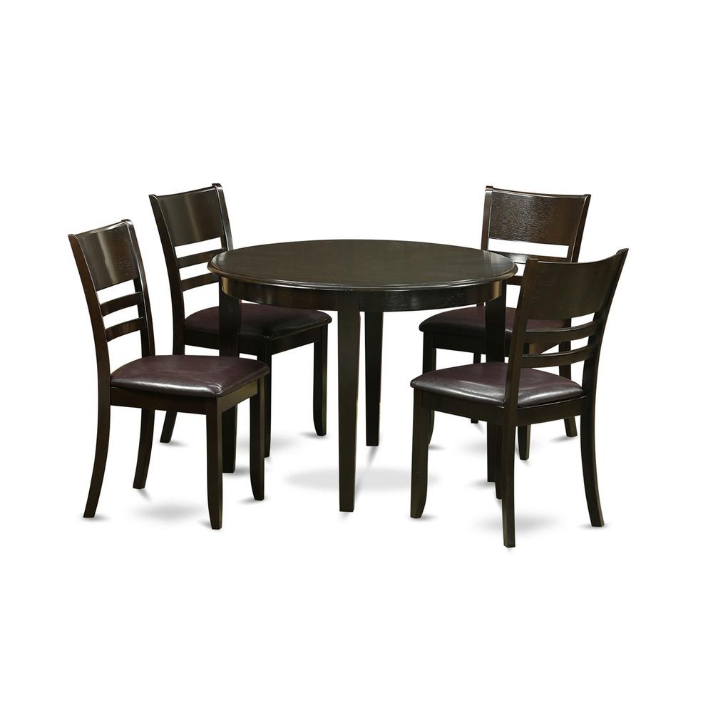 5  PC  small  Kitchen  Table  set--Kitchen  Dining  nook  and  4  Kitchen  Chairs