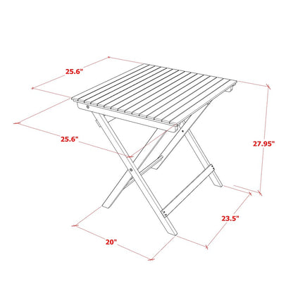 3 Piece Outdoor Bistro Set