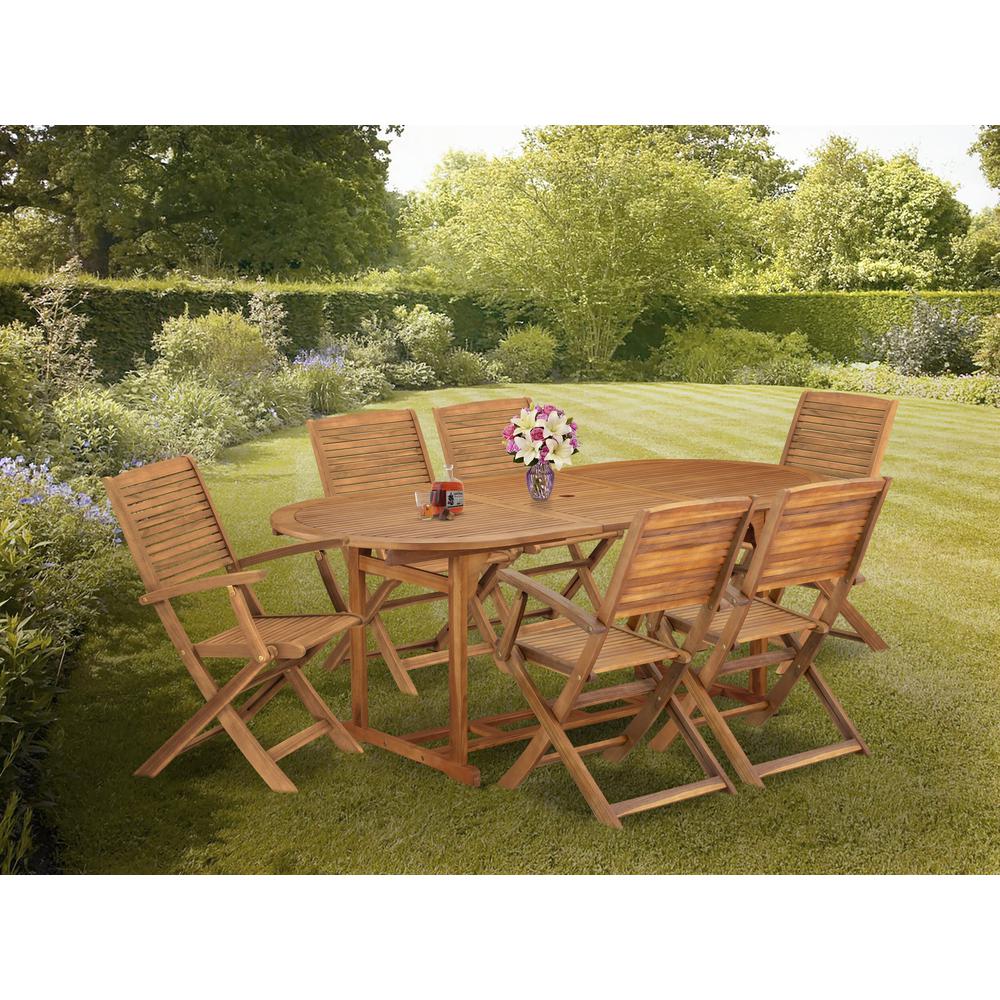 7 Piece Outdoor Patio Dining Sets
