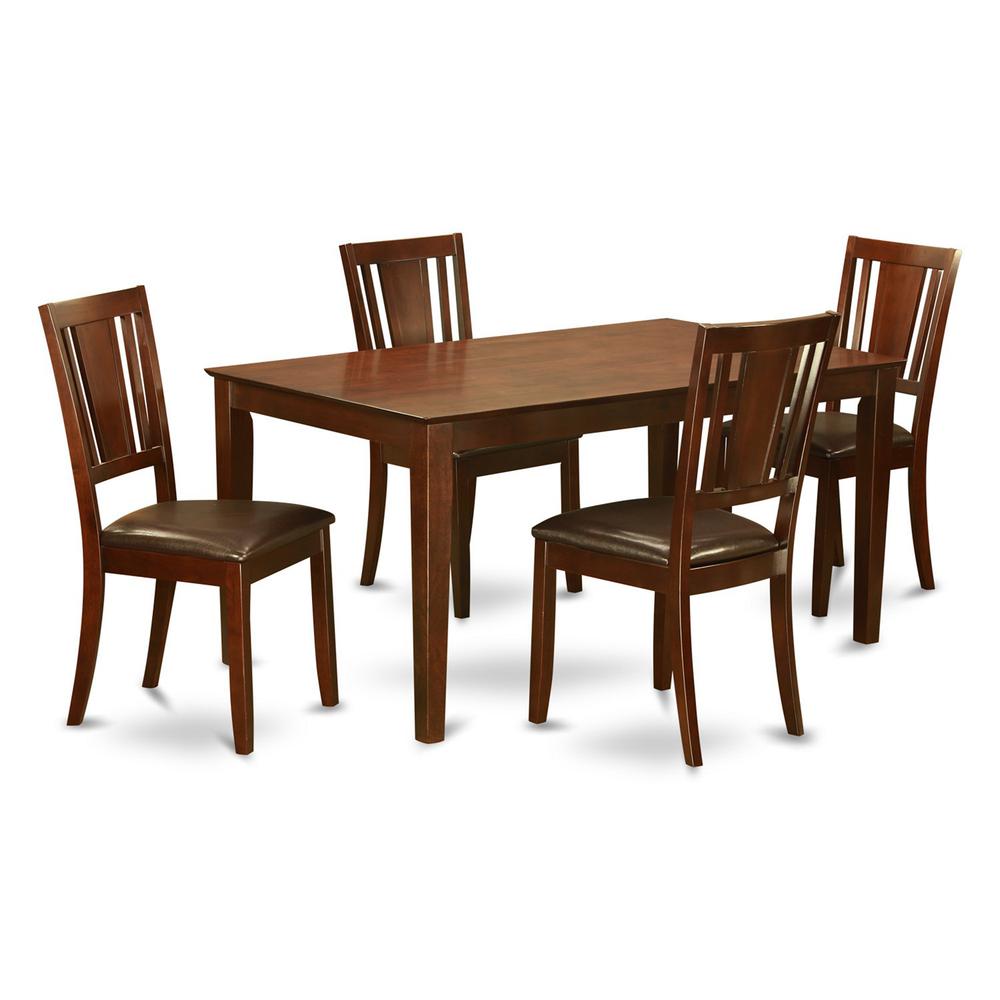 5  Pc  Dining  room  set  for  4  set-Dining  Table  and  4  Dining  Chairs