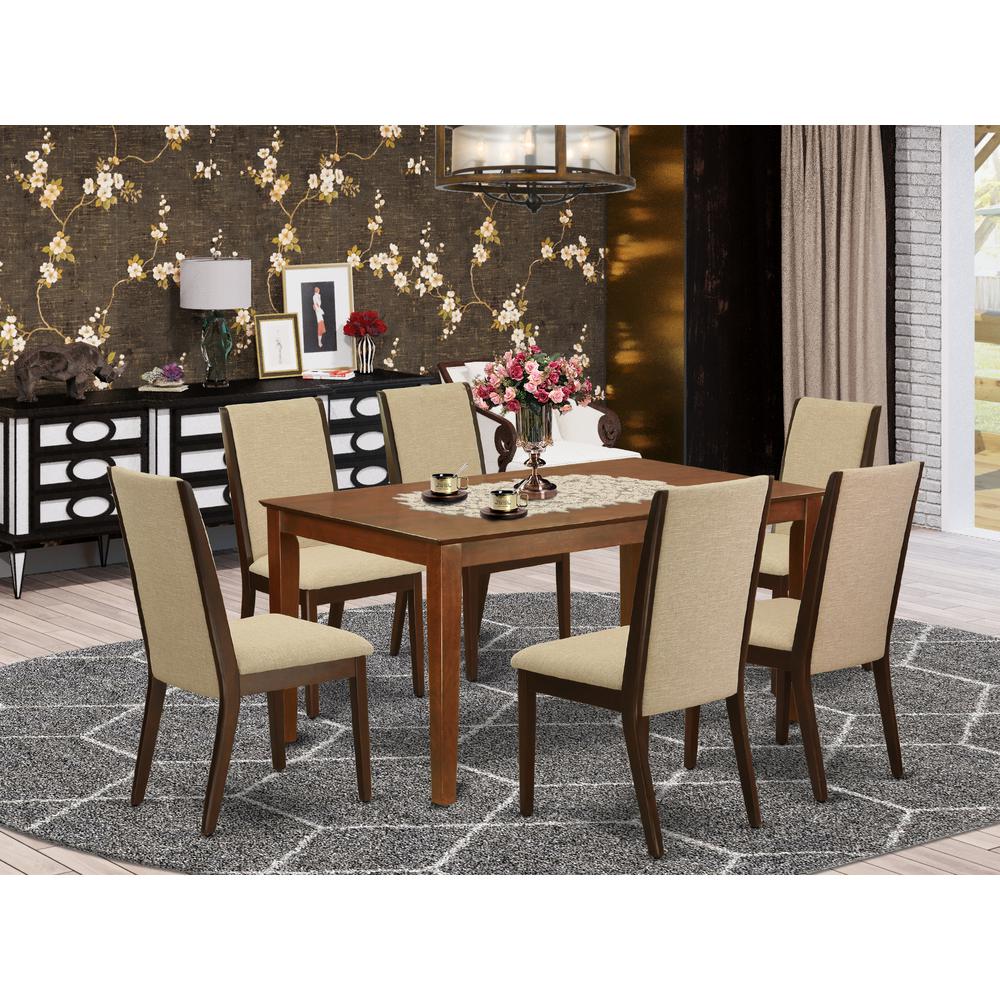 Dining Room Set Mahogany, CALA7-MAH-04