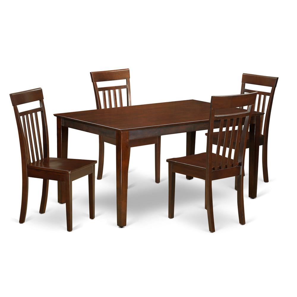 5  PC  Dining  room  set-Table  and  4  Kitchen  Chairs