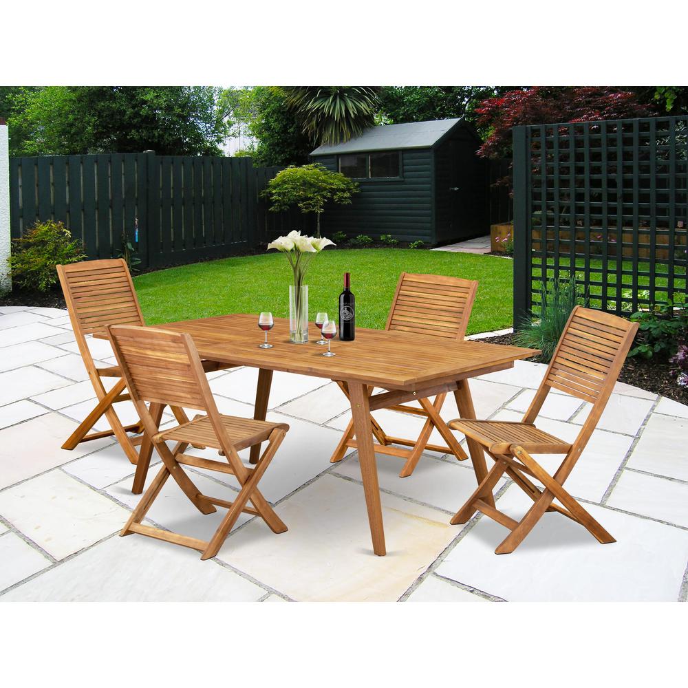 5 Piece Outdoor Patio Dining Sets