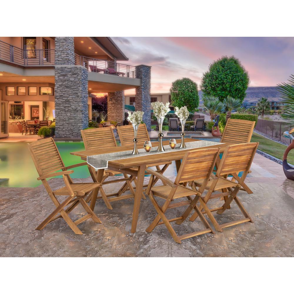 7 Piece Patio Dining Set