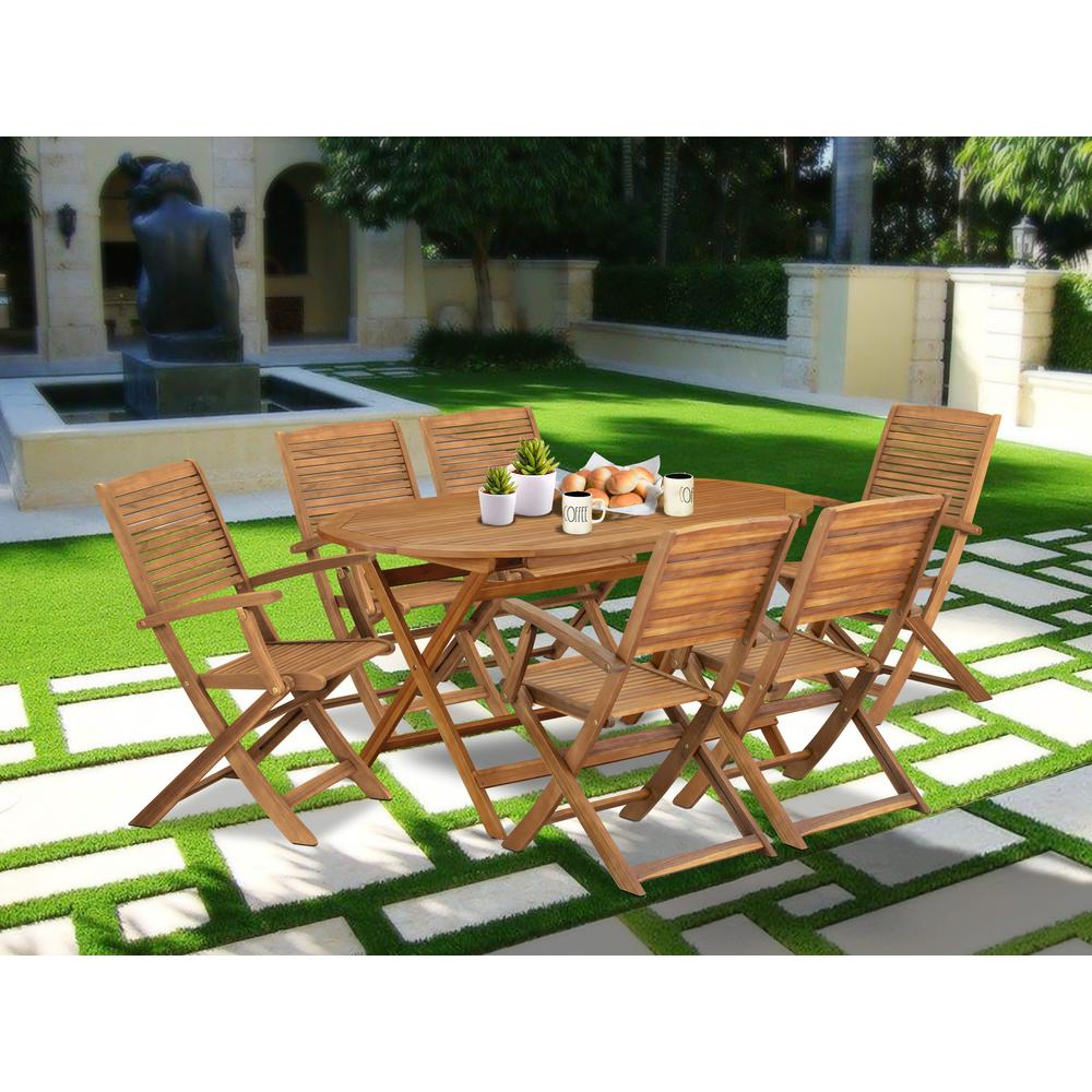 7 Piece Patio Dining Set