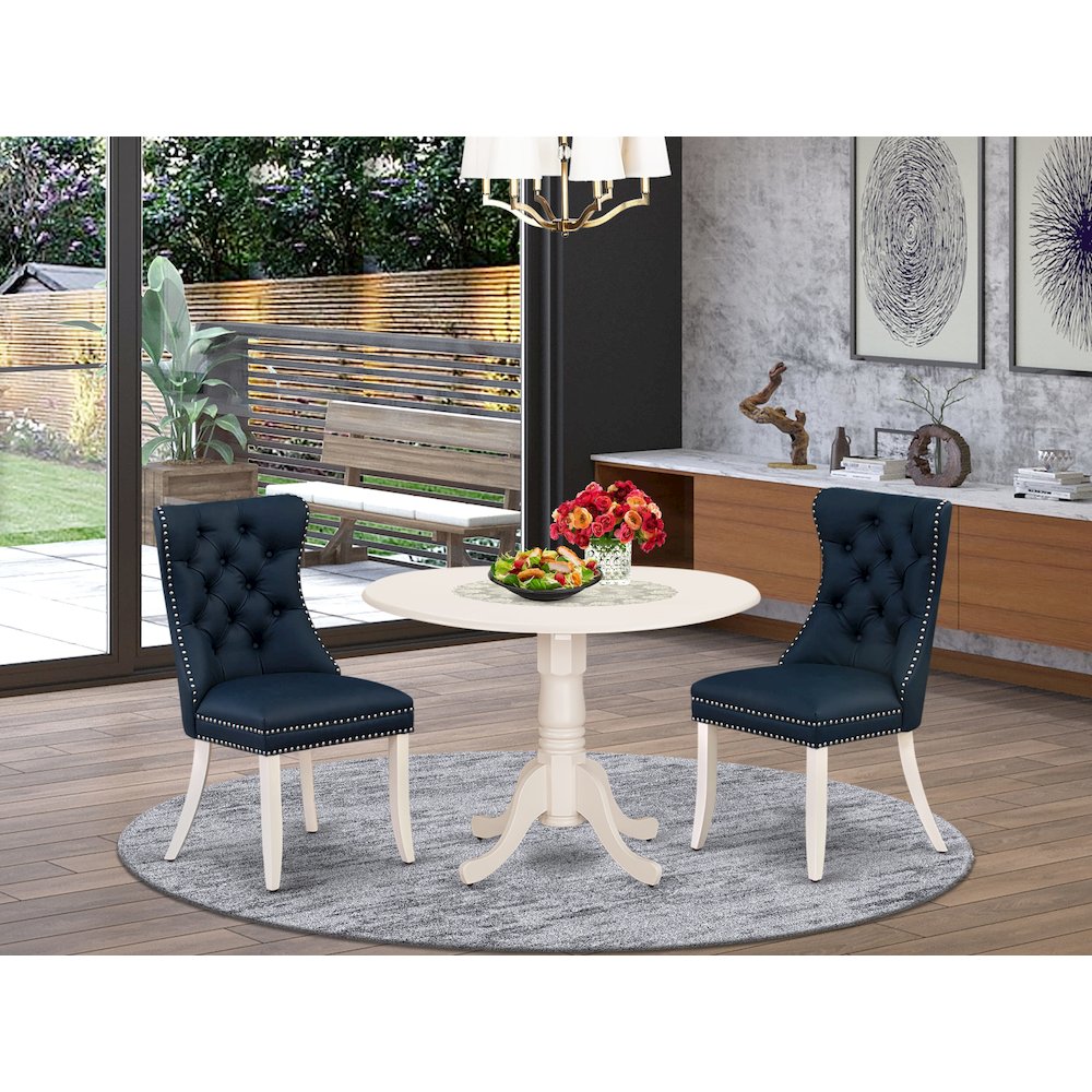 3 Piece Kitchen Table & Chairs Set