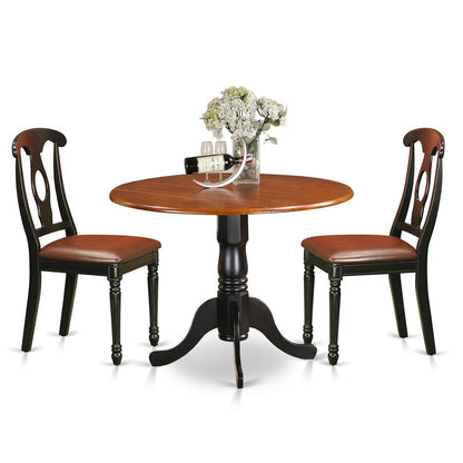 3  PC  Kitchen  Table  set-Dining  Table  and  2  Kitchen  Chairs