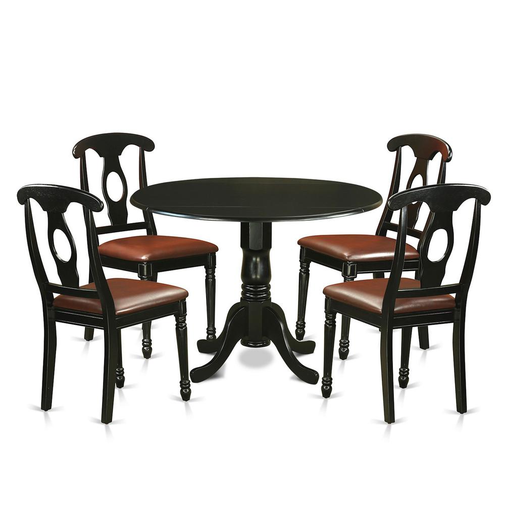 5  Pc  Dinette  Table  set  -  Small  Kitchen  Table  and  4  Dining  Chairs