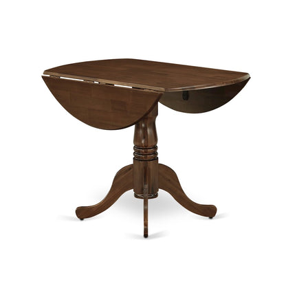 3 Piece Mid Century Modern Dining Set contain A Wood Table