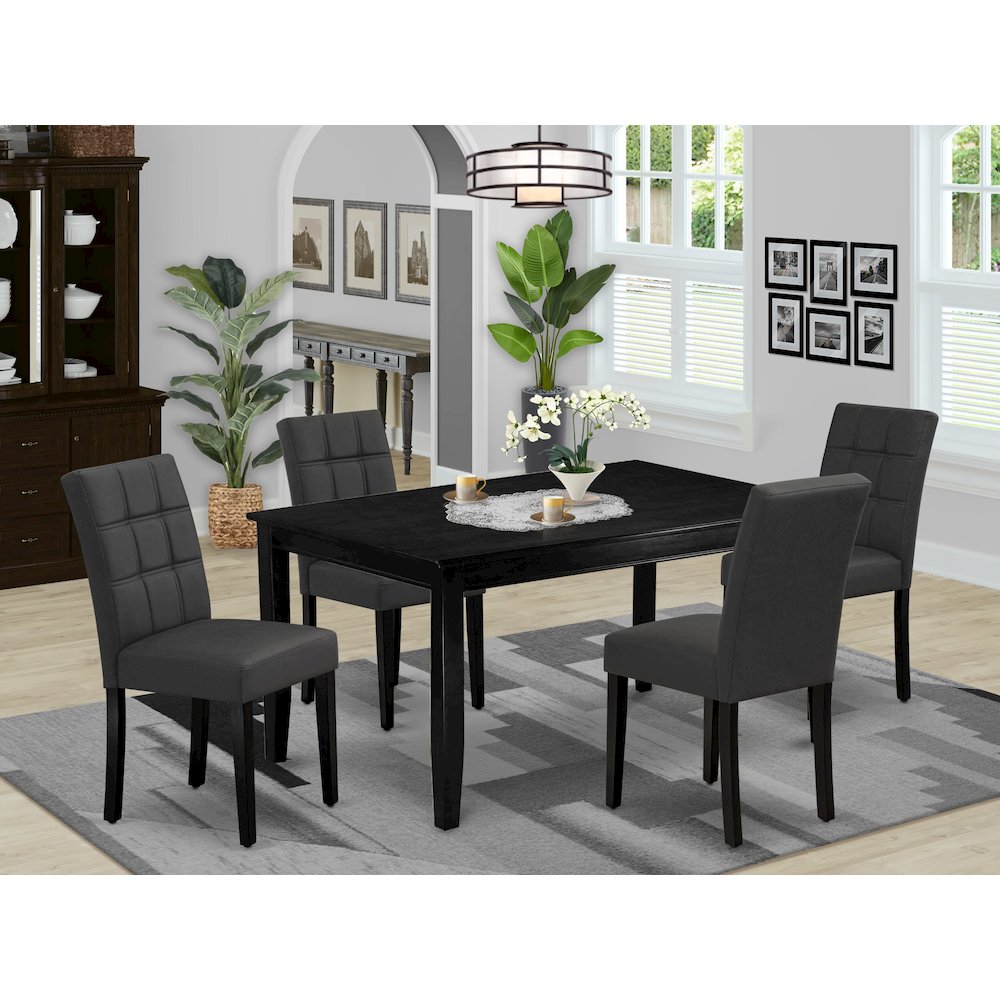 5 Piece Dining Table Set consists A Modren Table