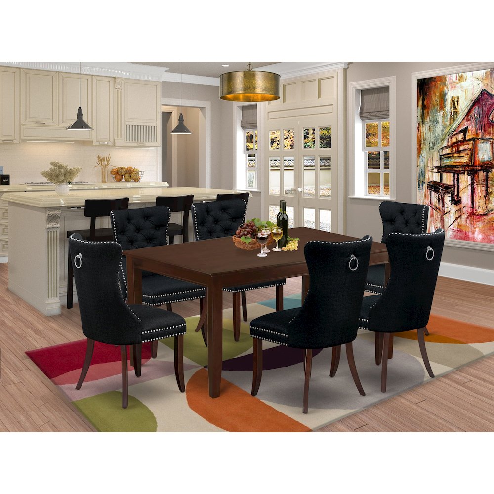 7 Piece Kitchen Table & Chairs Set