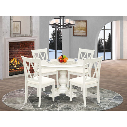 7-Piece Dinner Set, Linen White