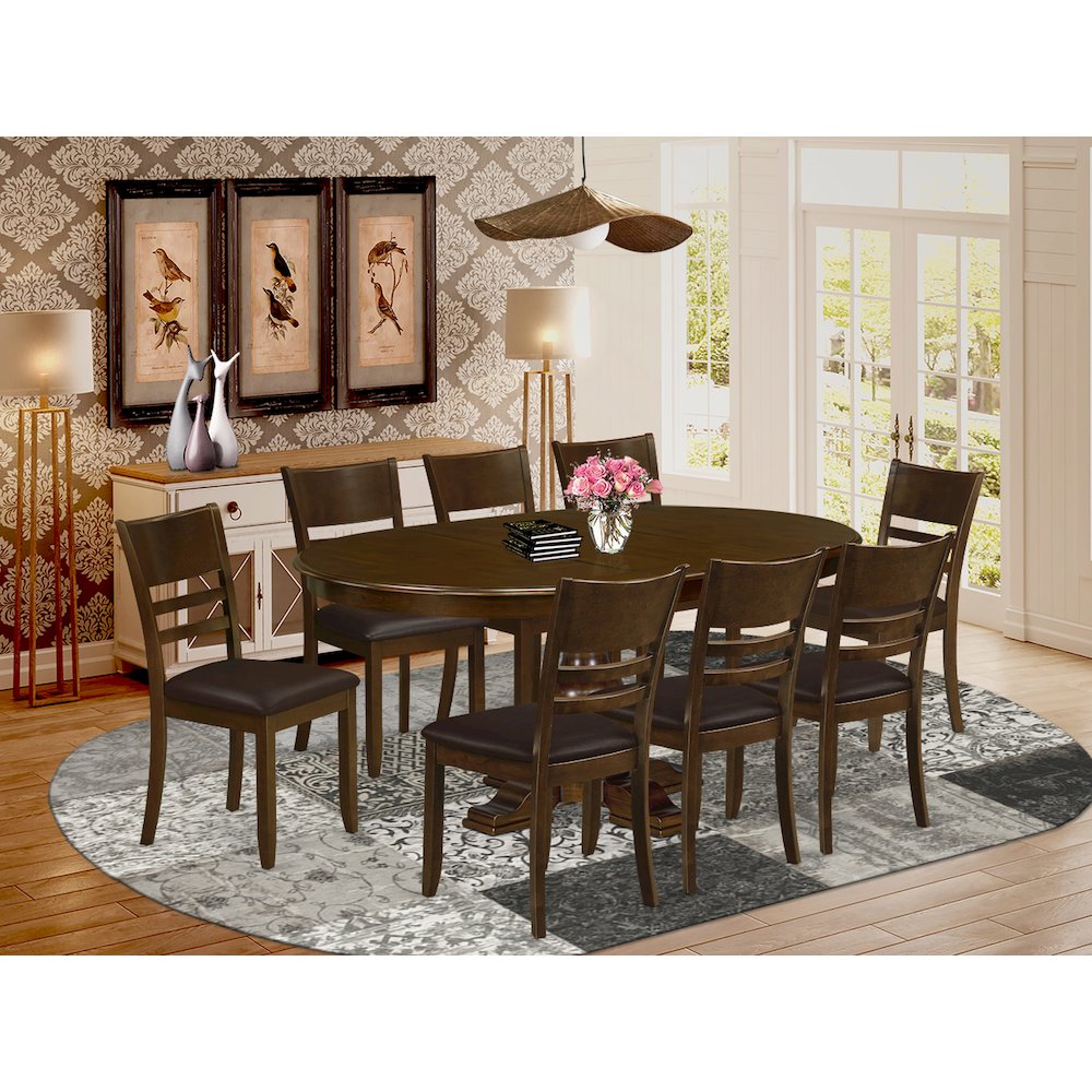 5-Piece Modern Kitchen Set, Espresso