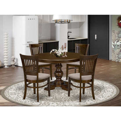 7-Piece Dining Room Set, Espresso