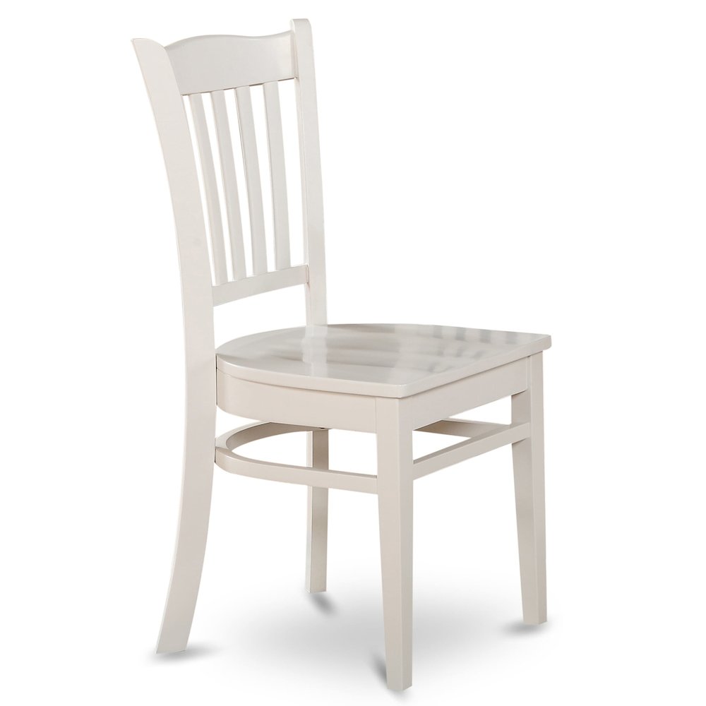 5-Piece Kitchen Table Set, Linen White