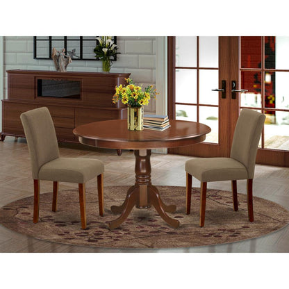 Dining Room Set Mahogany, HLAB3-MAH-18