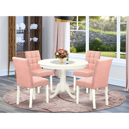 5 Piece Kitchen Table Set consists A Dinner Table