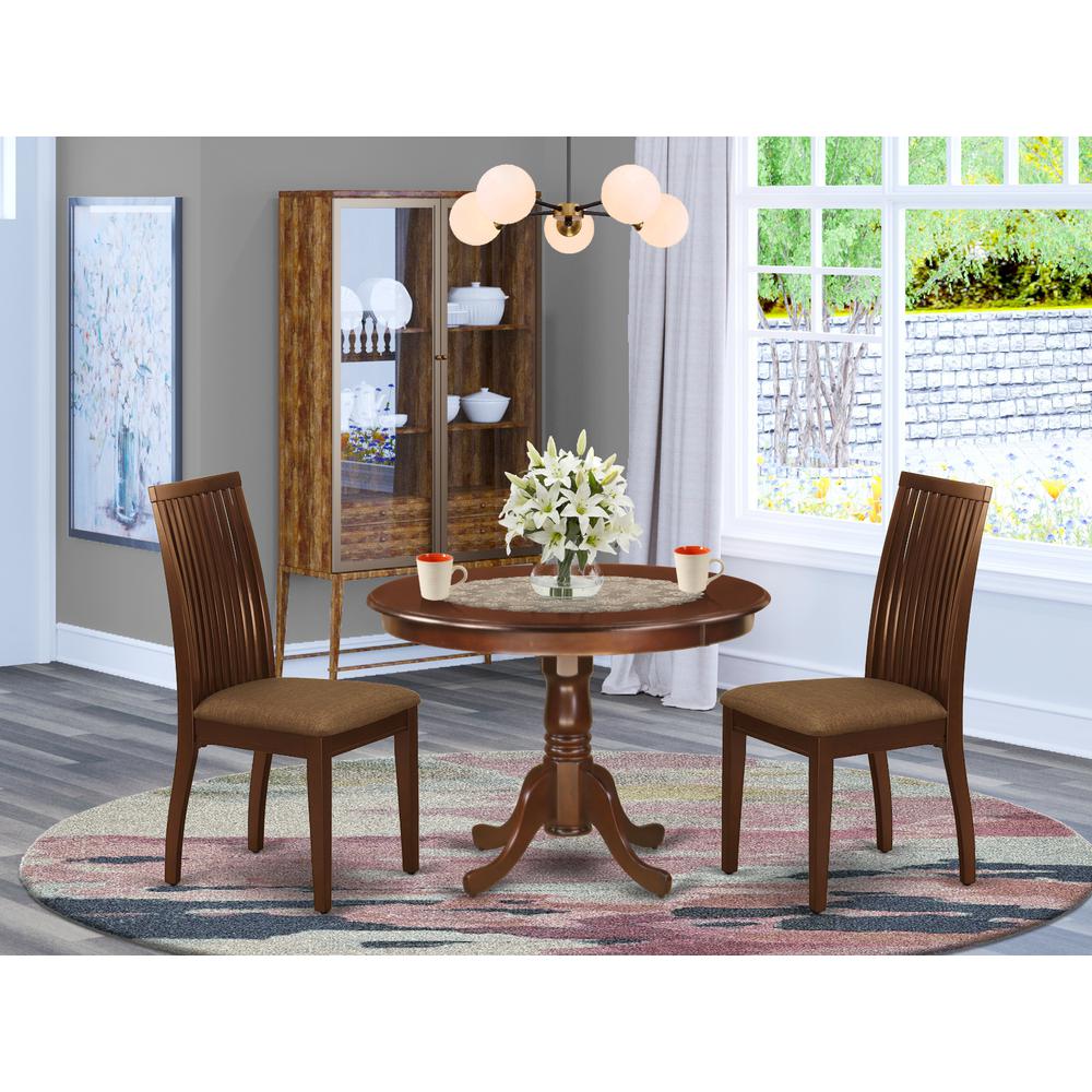 Dining Room Set Mahogany, HLIP3-MAH-C