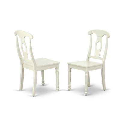 Dining Room Set Linen White, NDKE5-LWH-W