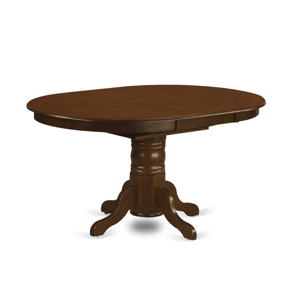KEVA7-ESP-C 7 Pc set Kenley with a 18" Leaf and 6 Cushion Dinette Chairs