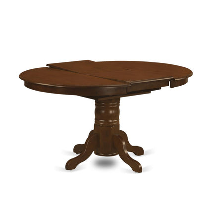 KEVA7-ESP-C 7 Pc set Kenley with a 18" Leaf and 6 Cushion Dinette Chairs