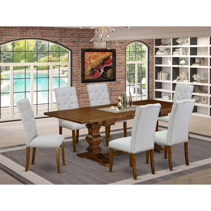 East West Furniture Kitchen Room Set, 42x92 Inch
