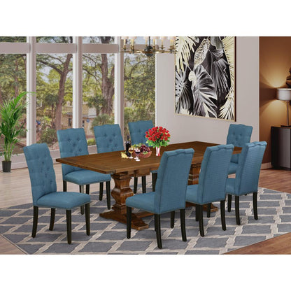 East West Furniture Dining Room Set, 42x92 Inch