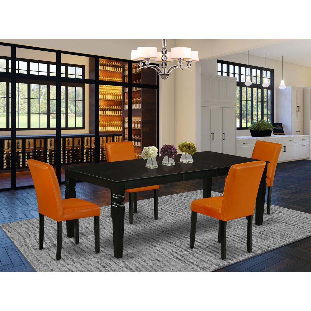 Dining Room Set Black, LGAB5-BLK-61