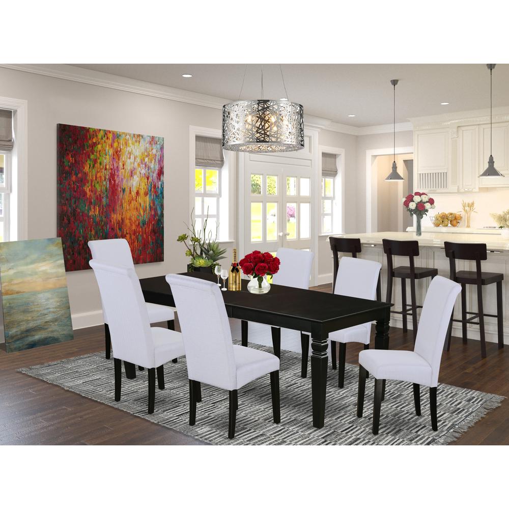Dining Room Set Black, LGBA7-BLK-05