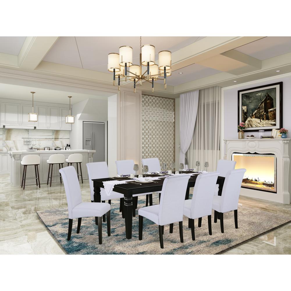 Dining Room Set Black, LGBA9-BLK-05