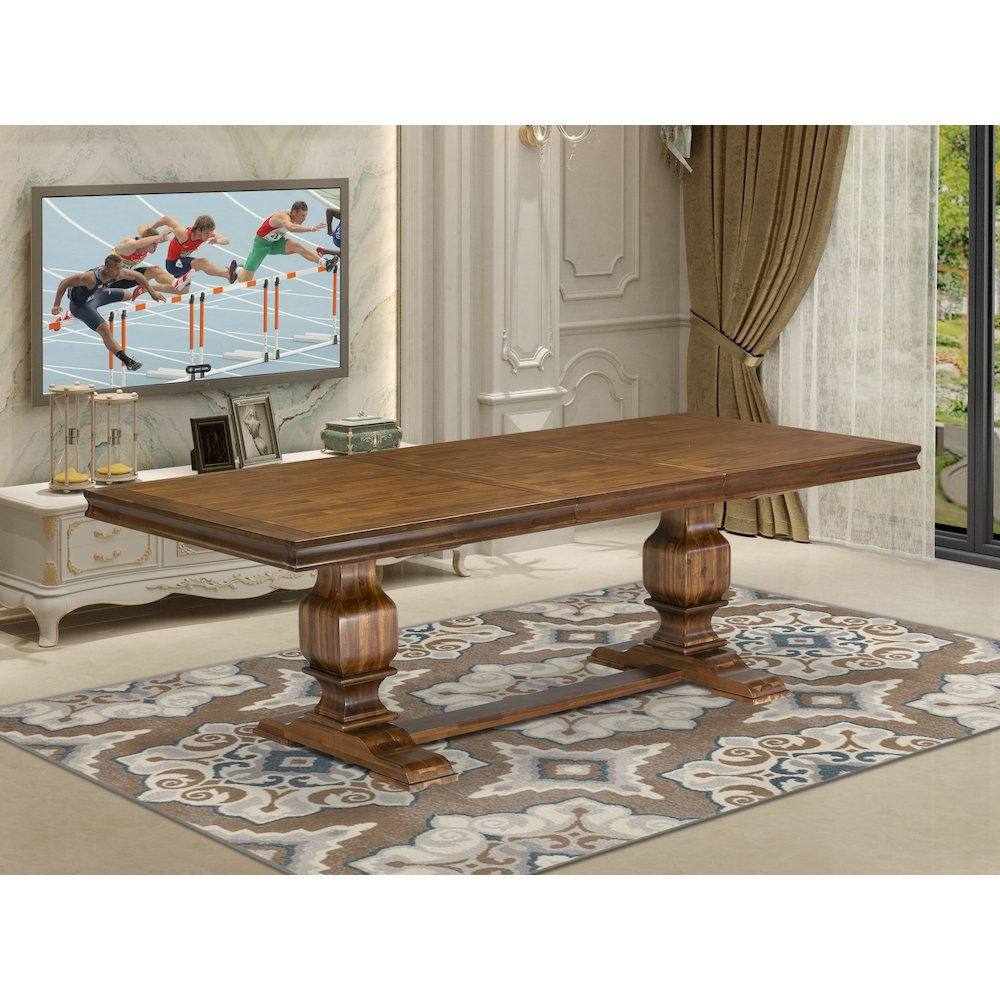 5 piece Dining Room Set included of a Kitchen Table and 4 Dining Chairs