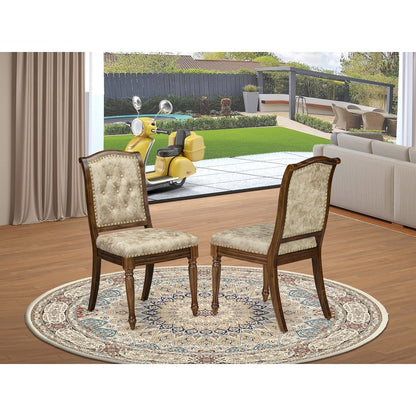 5 Pieces Dining Room set a Rectangular Modern Dining Table and 4 Kitchen Chairs