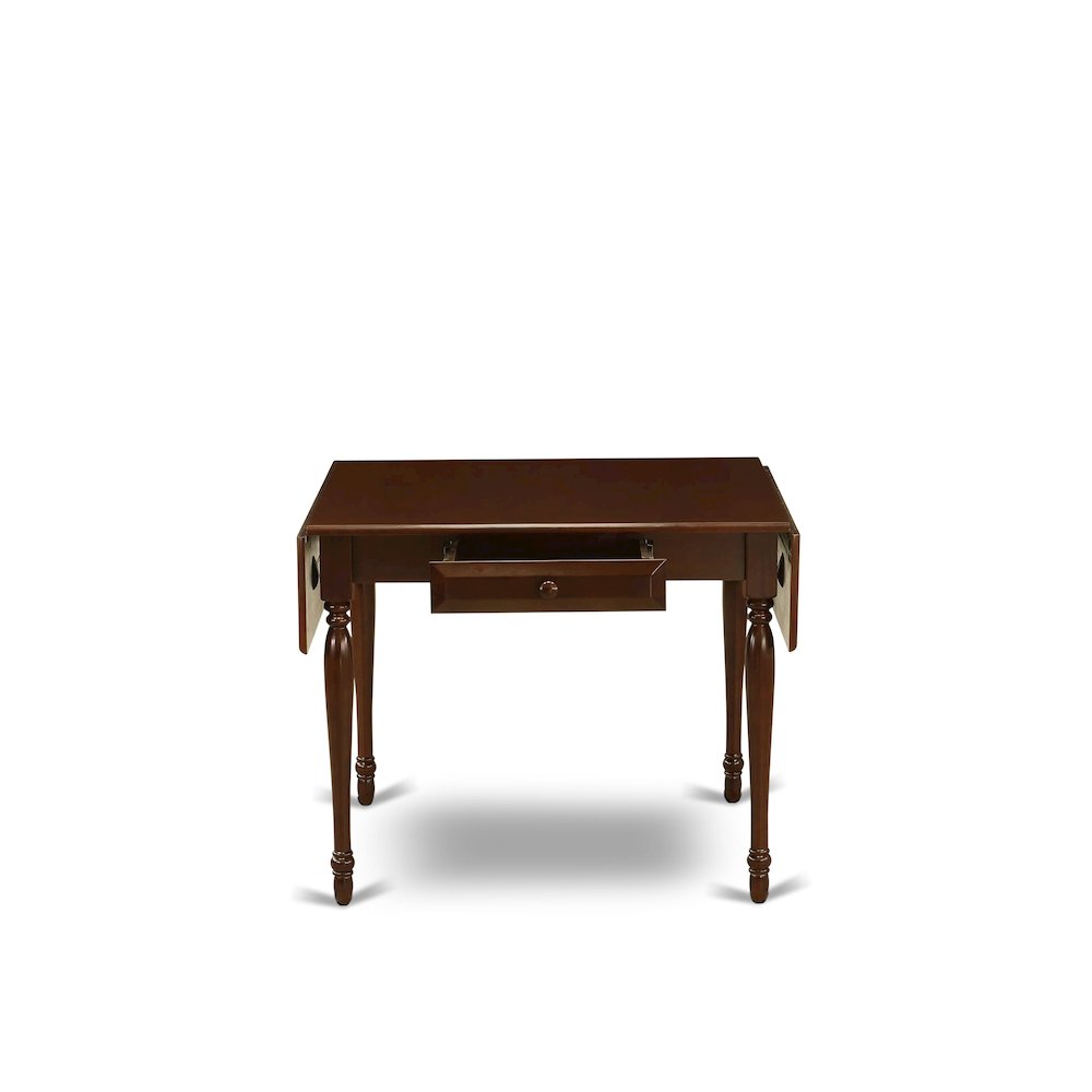 5 Piece Mid Century Modern Dining Table Set consists A Modern Table