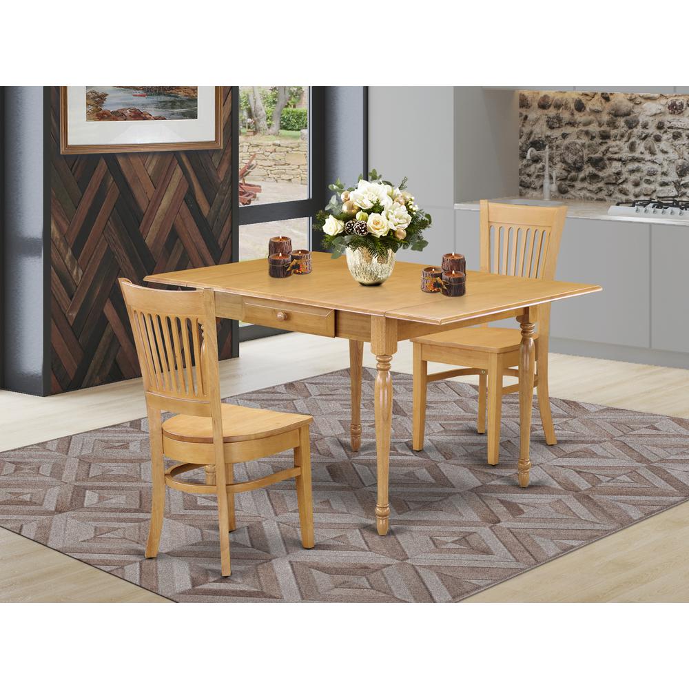 Dining Room Set Oak, MZVA3-OAK-W