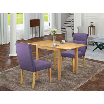 Dining Room Set Oak, NDBE3-OAK-10