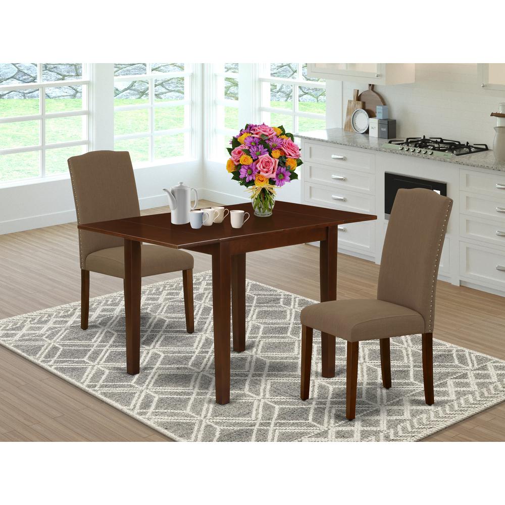 Dining Room Set Mahogany, NDEN3-MAH-18