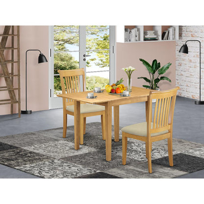 Dining Room Set Oak, NDPO3-OAK-C