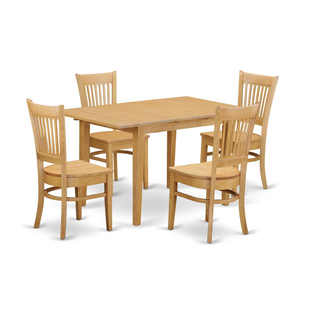 5  Pc  Dining  room  set  -  Dining  Table  and  4  Dining  Chairs