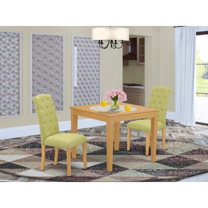 Dining Room Set Oak, OXCE3-OAK-07