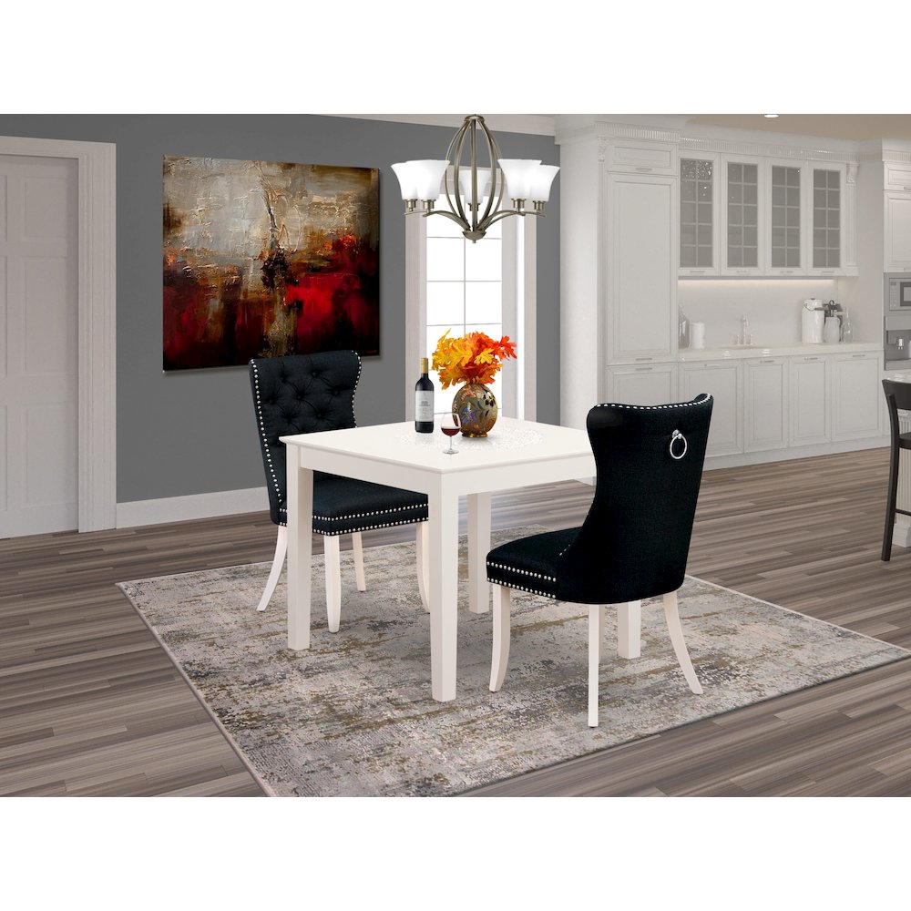 3 Piece Dining Table Set for Small Spaces