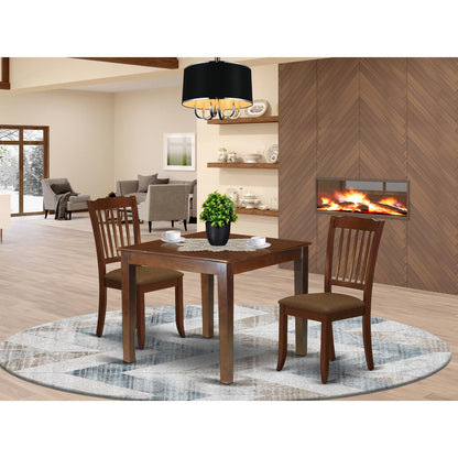Dining Room Set Mahogany, OXDA3-MAH-C
