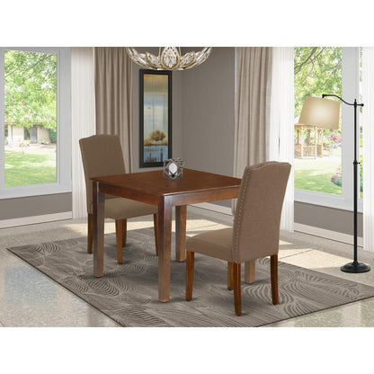Dining Room Set Mahogany, OXEN3-MAH-18