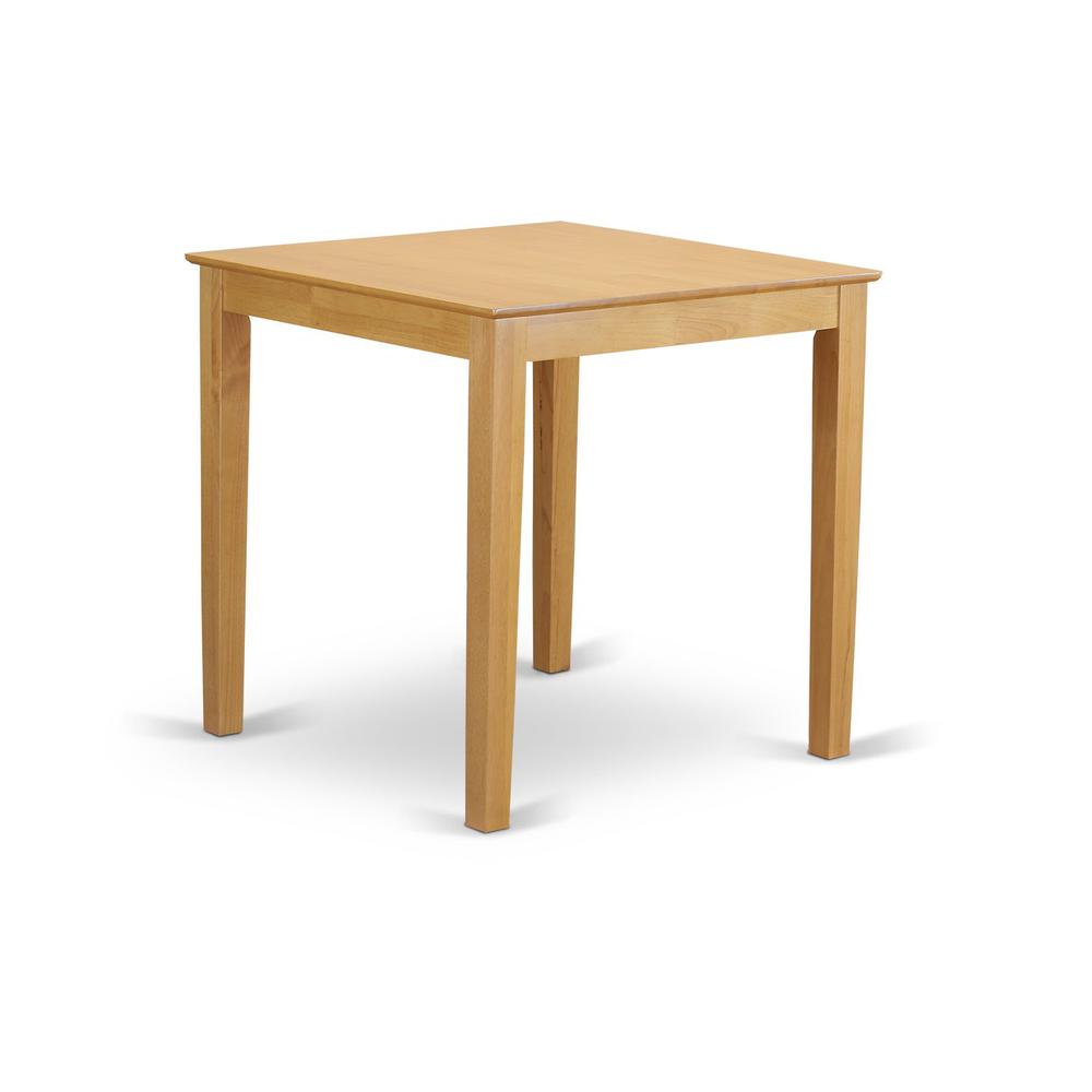 PBCF5-OAK-C 5 PC counter height Table and chair set - counter height Table and 4 dinette Chairs.
