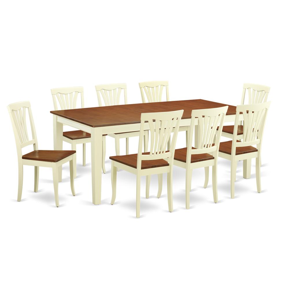 9  PC  dinette  set  for  8-  Dining  Table  and  8  Dining  Chairs