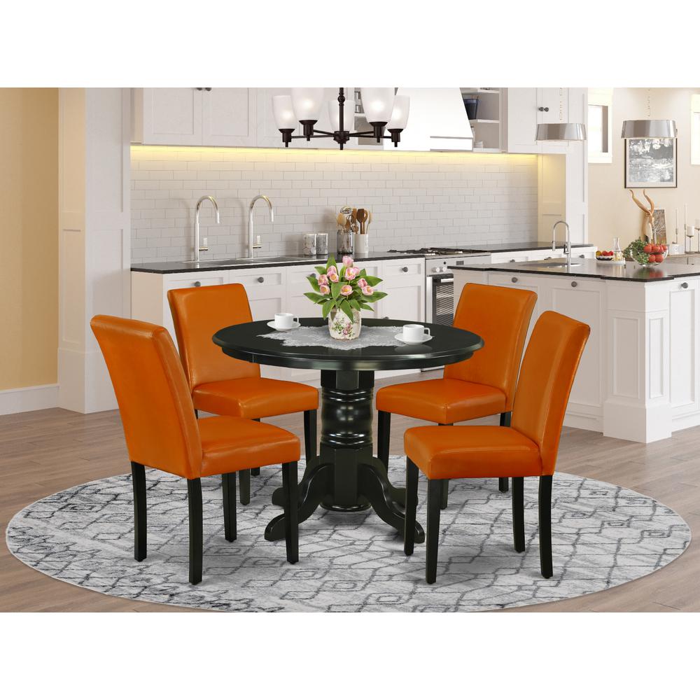 Dining Room Set Black, SHAB5-BLK-61