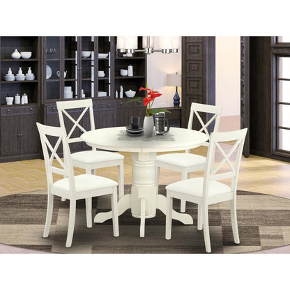 Dining Room Set Linen White, SHBO5-WHI-LC