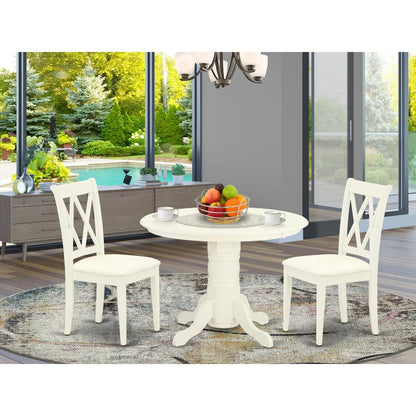 Dining Room Set Linen White, SHCL3-WHI-C